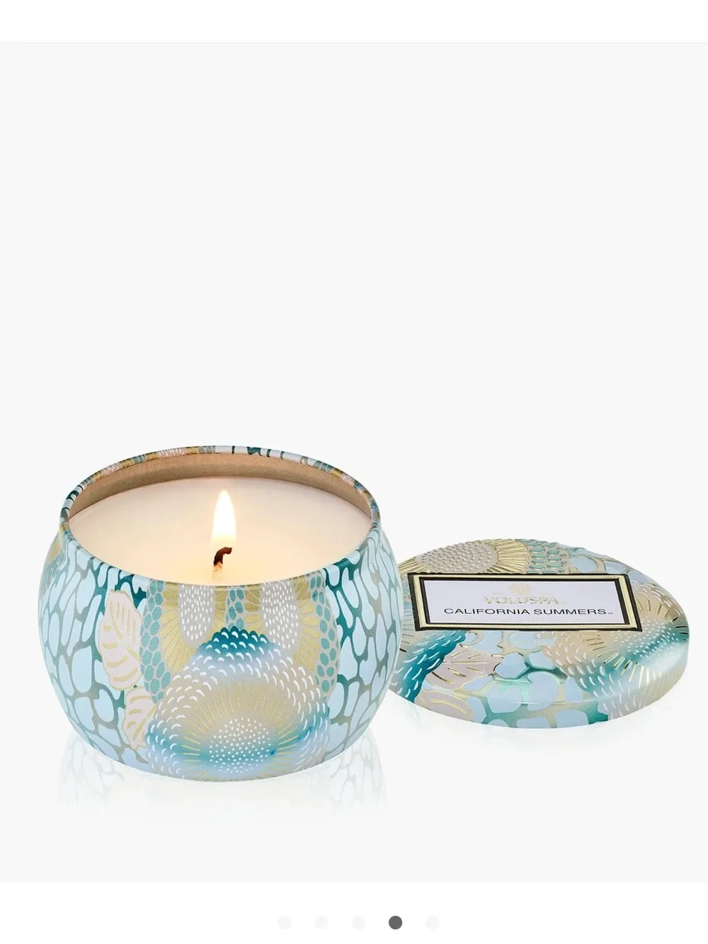 NEW Voluspa California Summers Petite Decorative Candle